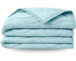Zelesta Special Cooling Blend Zomerdekbed - Fris Mintgroen 240x220cm