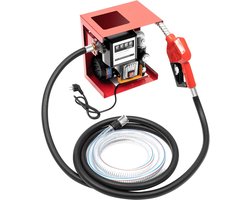Zelfaanzuigend, 550 W, diesel tankstation stookoliepomp, 220 V elektrische oliepomp met automatisch doseerpistool, messing motor, debiet van 60 l/min