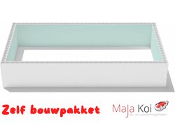 Zelfbouwpakket zwembad van high density polystyreen blokken - 8,00 x 4,00 x 1,50m