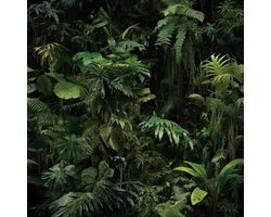 Zelfklevend Behang Groen Bladeren Patroon 44,5CM Breed voor Meubels en Muren