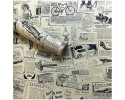 Zelfklevend Behang - Veelzijdig en Verwijderbaar - 1 stuk - PVC - 45 cm x 3 m