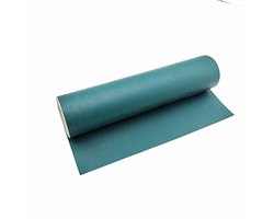 Zelfklevend kunstleer voor meubels en accessoires - 20 x 120 cm, smaragdgroen