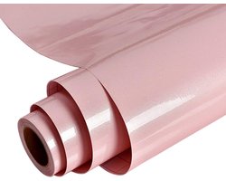 Zelfklevend papier voor meubels, glanzend glitter, 40 x 300 cm, zelfklevend behang, waterdichte vinylstickers voor meubels, keukenmuren, tafels, badkamers, kasten en aanrechtbladen - Roze