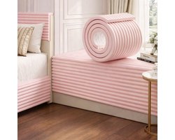Zelfklevend Wandkussen voor Kinderkamer, Dikte 1.2 cm, Wandbekleding, Decoratie en Isolatie, Wandbescherming voor Bed en Speelruimte