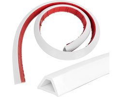 Zelfklevende Doucherandbeschermer voor Inloopdouches, Waterdichte Scheiding voor Badkamer en Keuken, Douchedrempel en Waterafsluiter (100cm)