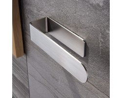 Zelfklevende handdoekhouder, geen boren nodig, handdoekhouder van roestvrij staal