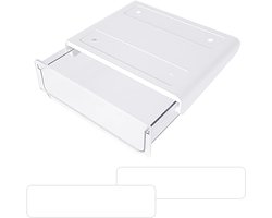 Zelfklevende Lade Organizer - Verborgen Onder Tafel Tray, Desk Organizer voor Kantoor, Thuis en School - Transparante Opbergruimte voor Efficiënte Organisatie