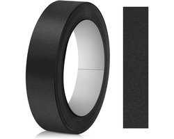 Zelfklevende melamine kantenband voor meubels - Thermocollant - Houtfineer voor platen en panelen (zwart, 18mm x 5m) - Perfect voor meubels, interieur en afwerking