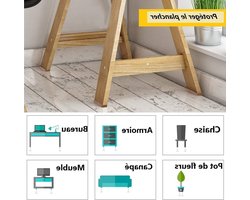Zelfklevende Meubelstoppen, Antislip Rubber Vloerbeschermers, 48 Stuks, 2 cm, Voor Stoelen, Banken, Tafels en Keukenkasten, Ideaal voor Huishoudelijke Apparaten en Vloerbescherming