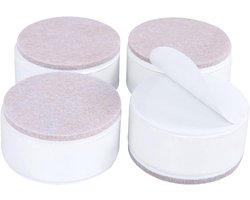 Zelfklevende Meubelverhogers Staal 3 cm - Extra Hoogte voor Bank, Kast en Tafel