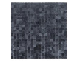 Zelfklevende Mozaïek Steenstrip Kleine Blokjes Vierkant Gunmetal