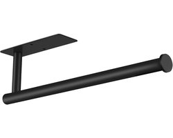 Zelfklevende papieren handdoekhouder voor onder kast - Wandmontage voor keuken, badkamer en bijkeuken