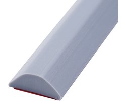Zelfklevende Spatwaterdichte Douchestrip - Inloopdouche Vloer - Douche Waterstop voor Natte en Droge Scheiding - Douchedrempelwaterdam voor Badkamer en Keuken (Grijs, 1m)