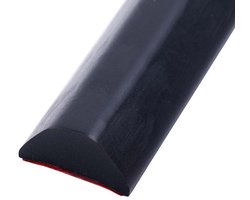 Zelfklevende Spatwaterdichte Douchestrip - Inloopdouche Vloer - Douche Waterstop voor Natte en Droge Scheiding - Douchedrempelwaterdam voor Badkamer en Keuken (Zwart, 1m)