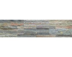 Zelfklevende Steenstrips Burning Forest Fire Natuursteen 60x15 cm