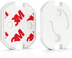 zelfklevende stopcontact beveiliging 20 stuks - mooi dun ontwerp - wit -stopcontactbeveiliger - veiligheid in huis- baby - kind