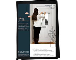 Zelfklevende Verduisterende Jaloezie voor Glazen Deuren, Op Maat Gesneden