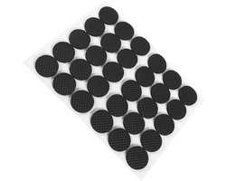 Zelfklevende Vloerbeschermers voor Meubels, 30 Stuks Rubber Pads voor Stoelen en Tafels, Ideaal voor Houten Vloeren en Bescherming tegen Krassen