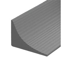 Zelfklevende waterkering strip – siliconen afdichtstrip voor keukenblad & badkamer – flexibele douche waterkering – nat/droog scheiding – geschikt voor keuken spoelbak, douche, wastafel - 1,5 cm x 2,5 cm x 1 m