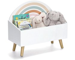 Zeller kinder opbergkist present - Wit