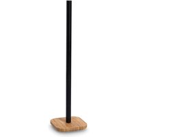 Zeller Toiletrolhouder - bamboe - hout - 46 x 12 cm - luxe kwaliteit - wc-rolhouder