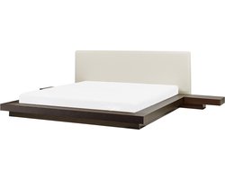 ZEN - Waterbed - Donkere houtkleur - 160 x 200 cm - MDF