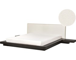 ZEN - Waterbed - Donkerhout - 180 x 200 cm - Bouclé