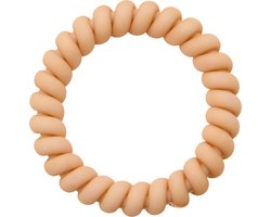 Zenner 2 cable elastics pastel - roze en creme wit - kabel elastieken - spiraalelastieken - spiraal elastiekjes