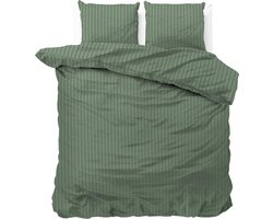 Zensation Dallas - Dekbedovertrek Hotel - 200x200/220 + 2 kussenslopen 60x70 - Groen