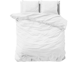 Zensation Dallas - Dekbedovertrek Hotel - 200x200/220 + 2 kussenslopen 60x70 - Wit