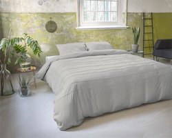 Zensation Washington - Dekbedovertrekset - Tweepersoons - 200x200/220 + 2 kussenslopen 60x70 - Grijs