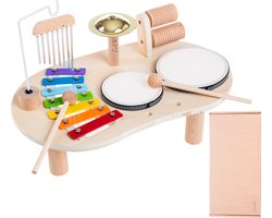 ZenseKids Montessori Muziektafel - Houten speelgoed voor kind 3+ jaar