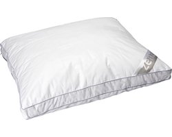 Zenzo Onyx - Synthetisch - Hoofdkussen - Medium - 50x62 cm - Wit