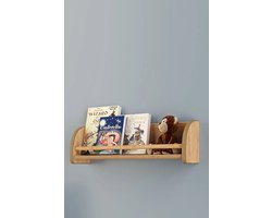Zeo Wood® - Boekenrek - Boekenplank - Wandrek - Boekenkast - Kinderboekenrek - Boekenplank - Boekenkast