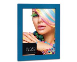 ZEP – Houten fotolijst Mexico 4 Blauw voor foto 20x30 – V88234