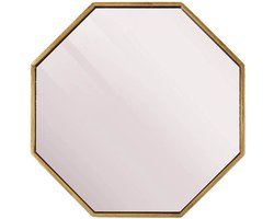 Zeshoekige gouden spiegel- LEVA