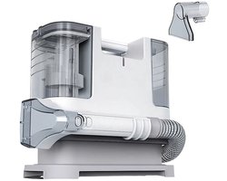 Zetelreiniger - Vacuum Cleaner - Stofzuiger - Handheld Spot Cleaner - Tapijtreiniger - 750W High Power - 15KPa - Vlekverwijderaar voor Toilet, Bankstellen en Meubels – 400W EU Plug