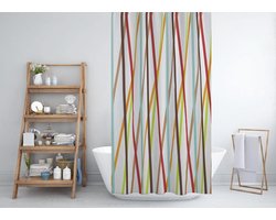 Zethome - Douchegordijn - 240x200 cm - Badkamer Gordijn - Shower Curtain - Waterdicht - Een Stuk - Sneldrogend en Anti Schimmel -Wasbaar en Duurzaam - 6710