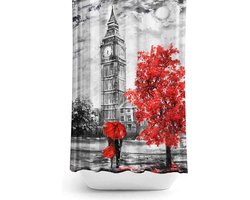 Zethome - Douchegordijn Anti schimmel - 120x200 cm - Badkamer Gordijn - Waterdicht - Sneldrogend - Wasbaar - Bigben