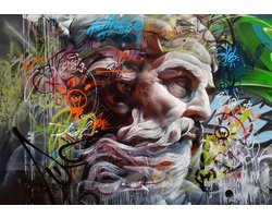 Zeus- Kristal Helder Galerie kwaliteit Plexiglas 5mm. - Blind Aluminium Ophang-frame - Luxe wanddecoratie - Fotokunst - professioneel verpakt en gratis bezorgd