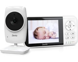 Zevio Babyfoon Comfort - Babyfoon Met Camera - Baby Monitor - Baby Camera