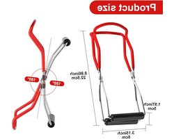 Zeynomax - Glazen lifter van 22 cm - ideaal voor het verwerken van hete weckpotten en conserven - met antislip handvat - klem voor zelfgemaakte producten - in rode kleur - handig keukengereedschap.