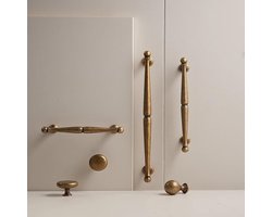 Zeynomax - Keukenmeubelgrepen 96mm 6 stuks in antieke stijl - Metaal - Voor keuken en meubels