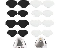 Zeynomax - Schoenhielreparatiepatch | Zelfklevend, anti-slijtage | Schoenvoering Sticker | Schoenverzorgingssets voor alle typen schoenen en stoelen | 8 paar, groot en klein