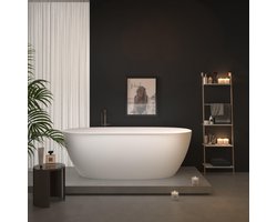 Zeza Enova Vrijstaand Bad - 170x80cm - acryl - glans wit