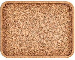 ZICZAC - Dienblad - QUERCO - 100% kurk - Vlek- en waterafstotend - Rechthoekig - 42x32,5cm - Grain