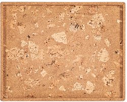ZICZAC - Dienblad - QUERCO - 100% kurk - Vlek- en waterafstotend - Rechthoekig - 46x36cm - Rock