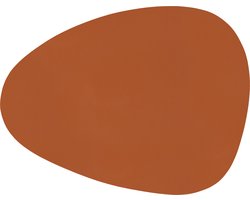 ZICZAC - Placemat TOGO - SET/6 - Dubbelzijdig - Kunstleer - 43x32 cm, caramel