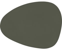 ZICZAC - Placemat TOGO - SET/6 - Dubbelzijdig - Kunstleer - 43x32 cm, grijs