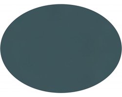 ZICZAC - Placemat TOGO - SET/6 - Ovaal - Dubbelzijdig - Kunstleer - 33x45 cm, blauw